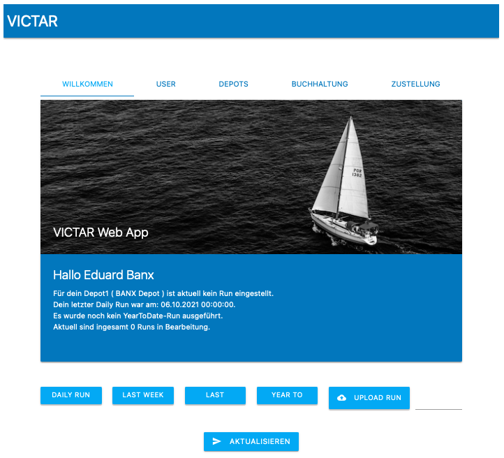 VICTAR Anleitung 2 VICTAR Web App Willkommen 3